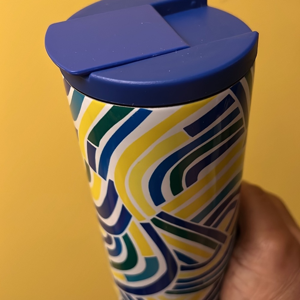 Tabitha Brown Wave Travel Thermos